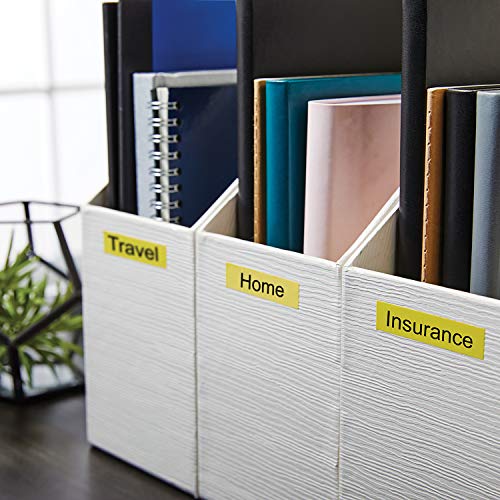 DYMO D1 Tape 12mm Black on Yellow