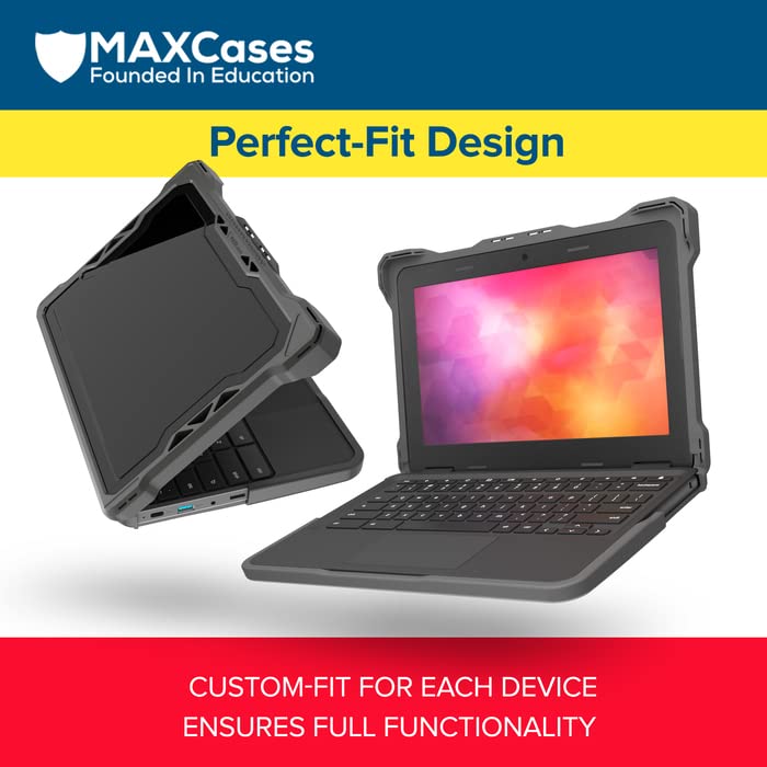 MAXCases Extreme Shell-F - Notebook shell case - rugged - 11.6" - grey, clear - for Dell Latitude 3120