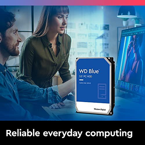 WD Blue WD40EZAZ - Hard drive - 4 TB - internal - 3.5" - SATA 6Gb/s - 5400 rpm - buffer: 256 MB
