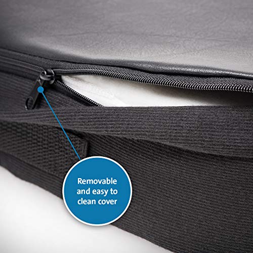 Kensington Ergonomic Memory Foam Seat Cushion - Seat rest - black