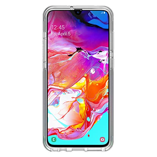 OtterBox Symmetry Series - Back cover for mobile phone - polycarbonate, synthetic rubber - clear - for Samsung Galaxy A70