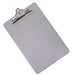 Best Value Q Connect Foolscap/A4 Steel Clipboard - Grey