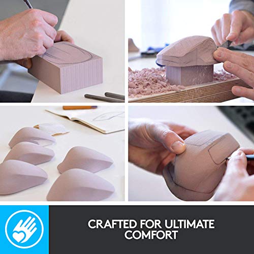 Logitech MX Master 2S - Mouse - laser - 7 buttons - wireless - Bluetooth, 2.4 GHz - USB wireless receiver - graphite