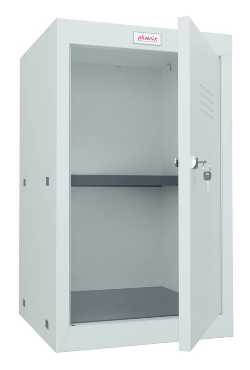 Phoenix CL Series Size 3 Cube Locker in Light Grey with Key Lock CL0644GGK