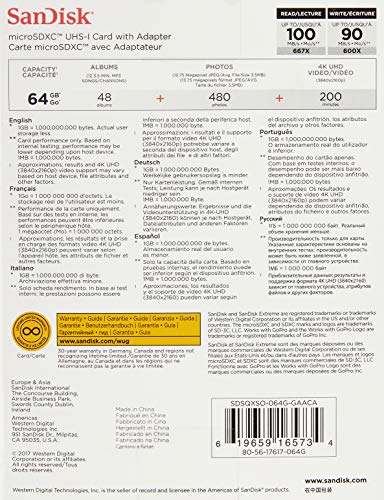 64Gb Extreme Plus Microsdcard Adapter