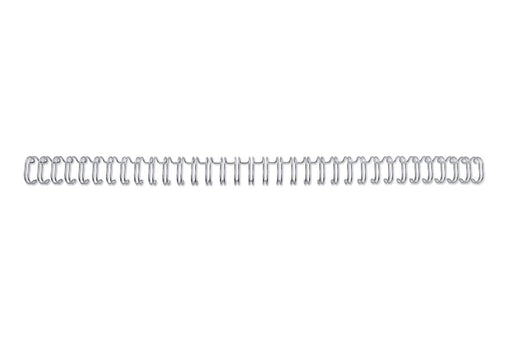 Best Value GBC WireBind Binding Wires, 5 mm, 35 Sheet Capacity, A4, Silver, Pack of 100, 2101007E