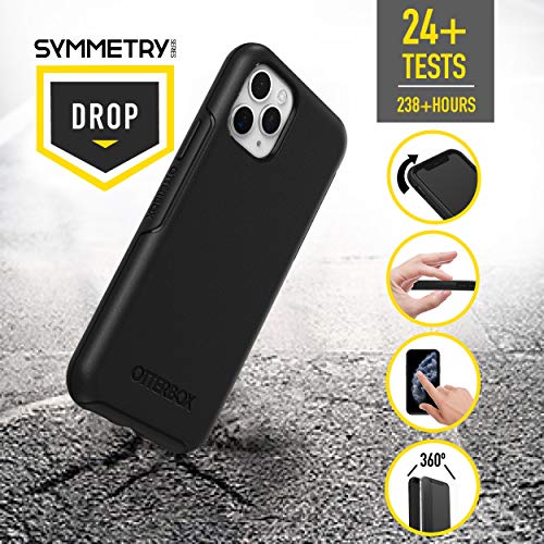 OtterBox Symmetry Series - Back cover for mobile phone - polycarbonate, synthetic rubber - black - for Apple iPhone 11 Pro Max