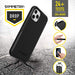 OtterBox Symmetry Series - Back cover for mobile phone - polycarbonate, synthetic rubber - black - for Apple iPhone 11 Pro Max
