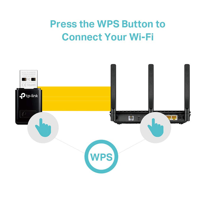 Best Value TP-Link TL-WN823N Wi-Fi Dongle, 300 Mbps Mini Wireless Network USB Wi-Fi Adapter for PC Desktop Laptop(Supports Windows XP/7/8/8.1/10, OS X (10.9-10.13) and Linux, WPS, Soft AP, USB 2.0)