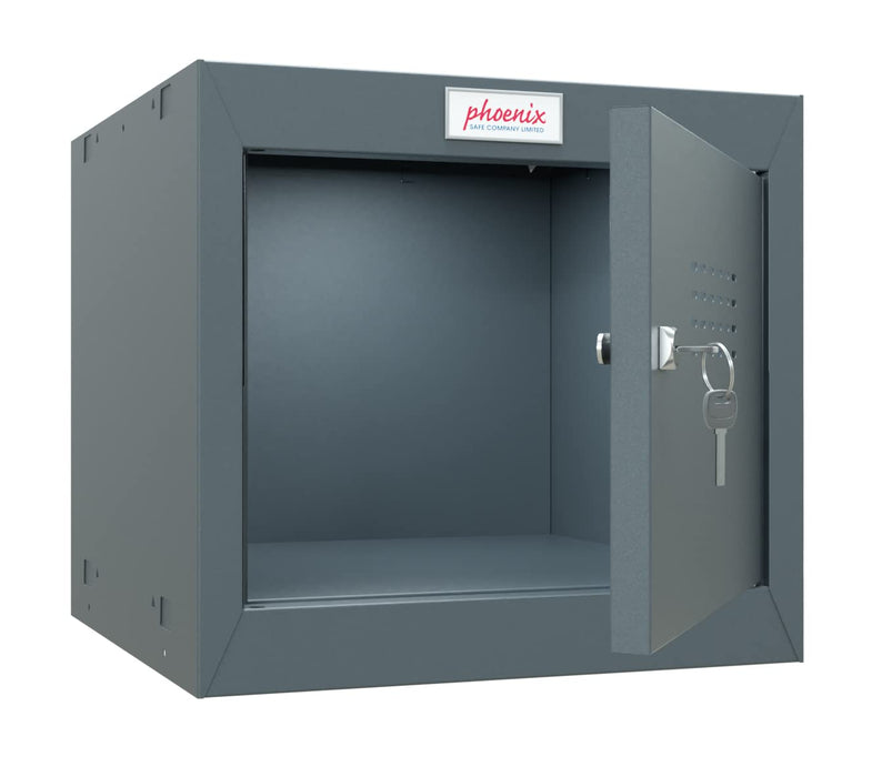 Phoenix CL Series Size 1 Cube Locker in Antracite Grey with Key Lock CL0344AAK