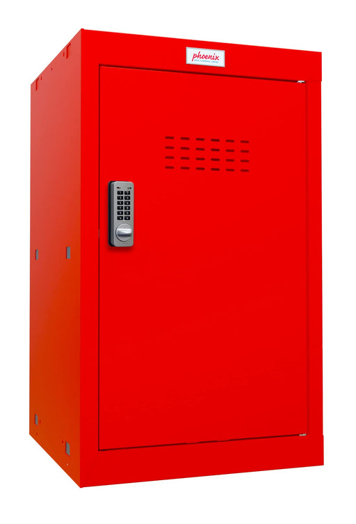 Phoenix CL Series Size 3 Cube Locker in Red with Electronic Lock CL0644RRE