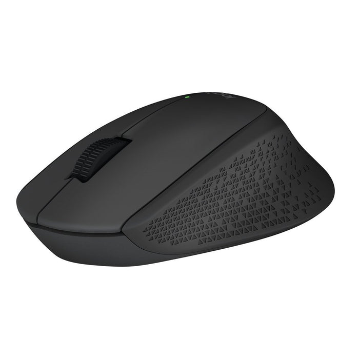 Best Value Logitech M280 Wireless Mouse, 2.4 GHz with USB Nano Receiver, 1000 DPI Optical Tracking, 3 Buttons, 18 Month Life Battery, PC / Mac / Laptop - Black
