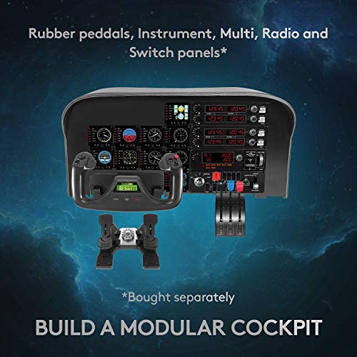Logitech Flight Yoke System - Yoke and throttle - wired - for PC