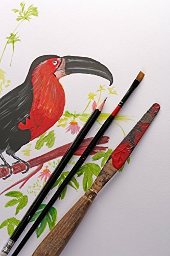 PaintOn Glued Pad A4 40sh 250gsm (Pack 4) 96537C