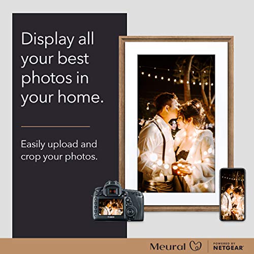 Meural Canvas II MC327 - Digital photo frame - RAM 2 GB - flash 8 GB - 27" - 1920 x 1080 - white