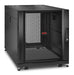 APC NetShelter SX - Rack cabinet - black - 12U - 19" - for P/N: SURT48RMXLBP
