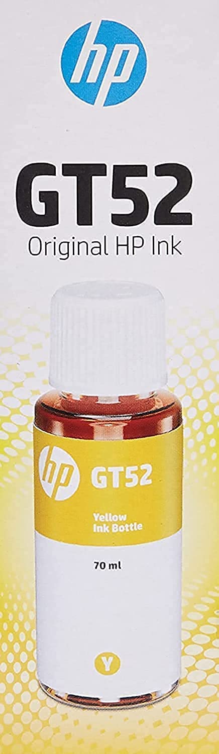 HP GT52 - Yellow - original - ink refill - for Smart Tank 51X, 67X, 70XX, 72X, 73XX, 75X, 76XX, 790, Smart Tank Plus 55X
