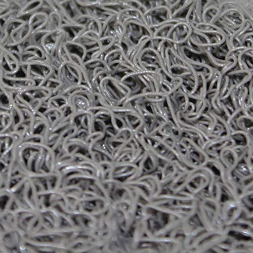 Doortex Twistermat Dirt Trapping Mat for Outdoor Use Vinyl 60 x 90cm Grey FC46090TWISG