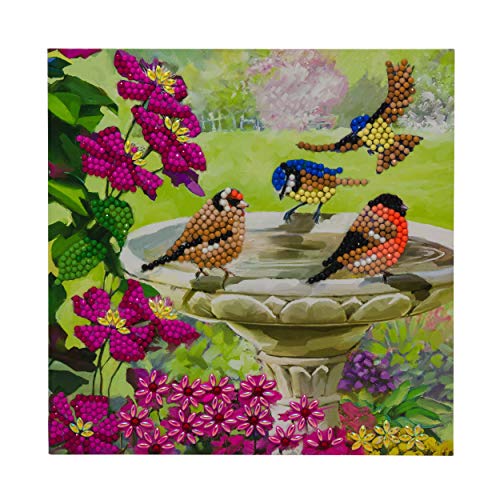 Crystal Art Birds 18 x 18cm Card CCK-A50