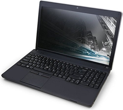 DICOTA Secret 15.6" (16:9) 4-Way Privacy Filter for PC monitor and Laptop/Notebook Screens. With this installed, the view directly in front is unaffected but it prevents unwanted eyes from seeing what you see.  This model is a 4-way version which protects from all four directions (left/right and top/bottom).  Touchscreen functionality unaffected.  Provides scratch protection for the screen.  Also anti glare. The protective film is stuck directly on to the screen.  Bubble free and easy to remove