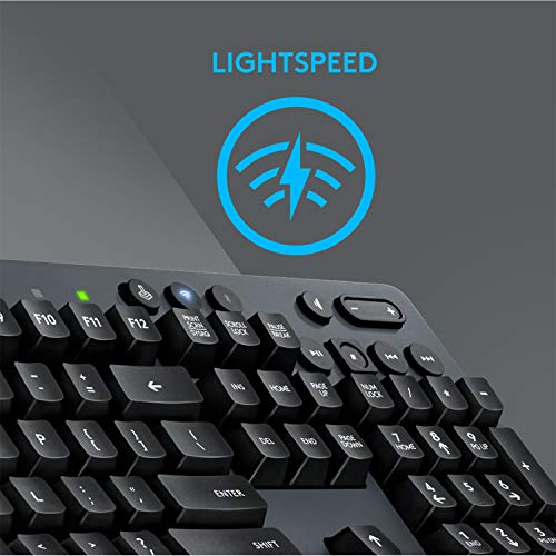 Logitech Gaming G613 - Keyboard - Bluetooth, LIGHTSPEED - QWERTY - UK - key switch: Romer-G
