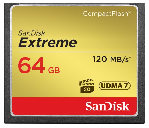 SanDisk Extreme - Flash memory card - 64 GB - 567x - CompactFlash