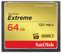 SanDisk Extreme - Flash memory card - 64 GB - 567x - CompactFlash