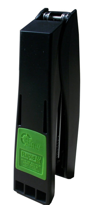 Best Value Rapid 24812301 Fashion ECO Stapler, Ergonomic Recycled Plastic Body, Full Strip, Black, 25 Sheet Capacity