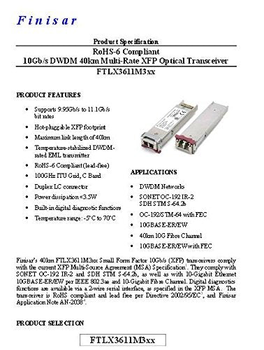 Cisco - SFP+ transceiver module - 10 GigE - 10GBase-DWDM - LC/PC single-mode - 1559.79 nm - for P/N: N520-20G4Z-A-RF, N9KC93180YCEX24-RF, N9KC93180YCFX24-RF, NCS4200-1T8LRPS-RF