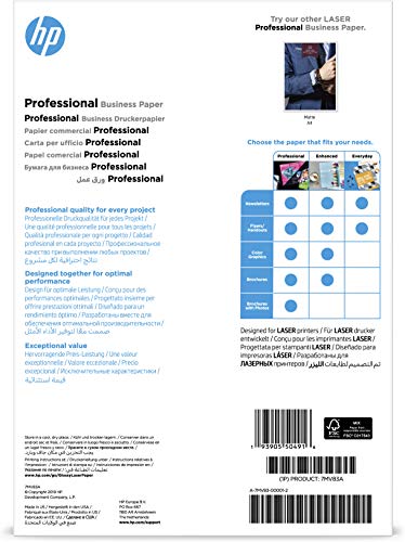 HP Professional Glossy Paper - Glossy - A4 (210 x 297 mm) - 200 g/m - 150 sheet(s) photo paper - for Laser MFP 13X, LaserJet Enterprise MFP M480, Neverstop 1001, Neverstop Laser MFP 12XX