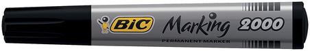 Best Value BIC Marking 2000 ECOlutions Permanent Bullet Tip Markers - Black, Box of 12