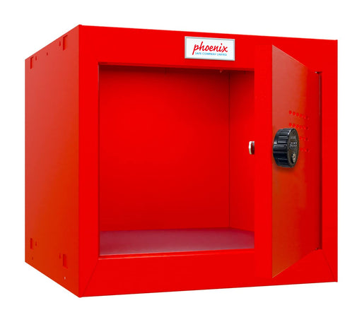 Phoenix CL Series Size 1 Cube Locker in Red with Combination Lock CL0344RRC
