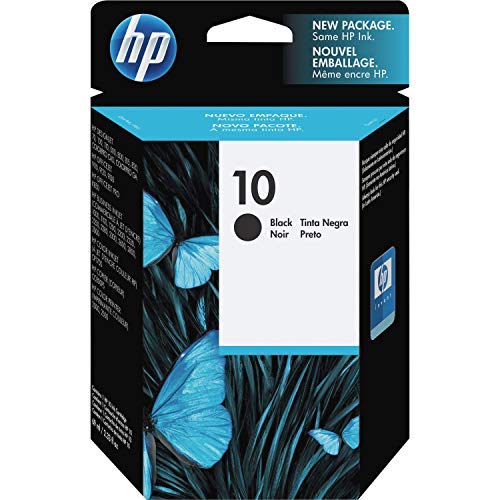 HP 10 - C4844A - 1 x Black - Ink cartridge - For Business Inkjet 1000, 1200, 2300, 2800, DesignJet 110, 500, 70, 820, Officejet Pro K850