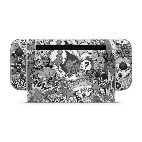 Nintendo Switch Skin Stickerbomb BW 3M  (ART-1459)