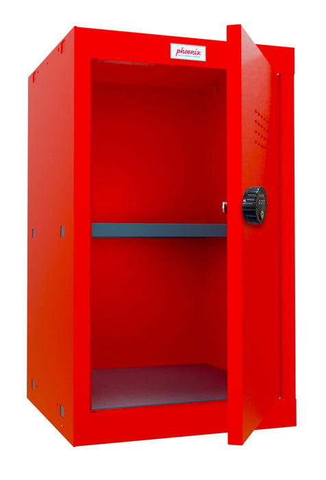 Phoenix CL Series Size 3 Cube Locker in Red with Combination Lock CL0644RRC