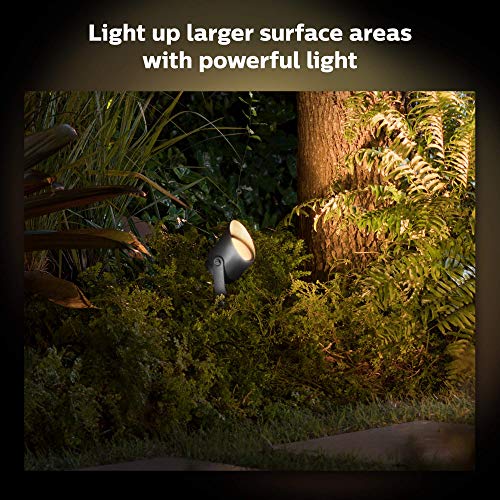 Philips Hue White and Color Ambiance Lily XL - Spot light - LED - 15 W (equivalent 80 W) - 16 million colours - 2000-6500 K - black