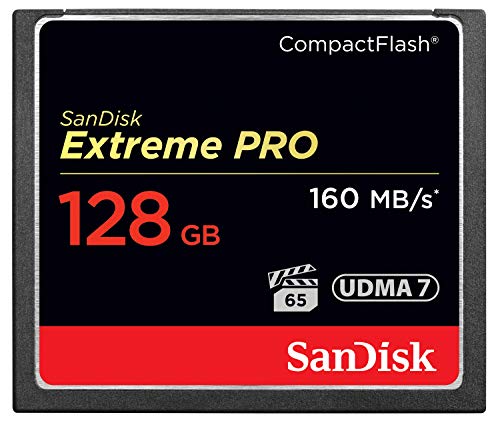 SanDisk Extreme Pro - Flash memory card - 128 GB - 1000x/1067x - CompactFlash