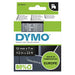 DYMO D1 Tape 12mm white on transparent