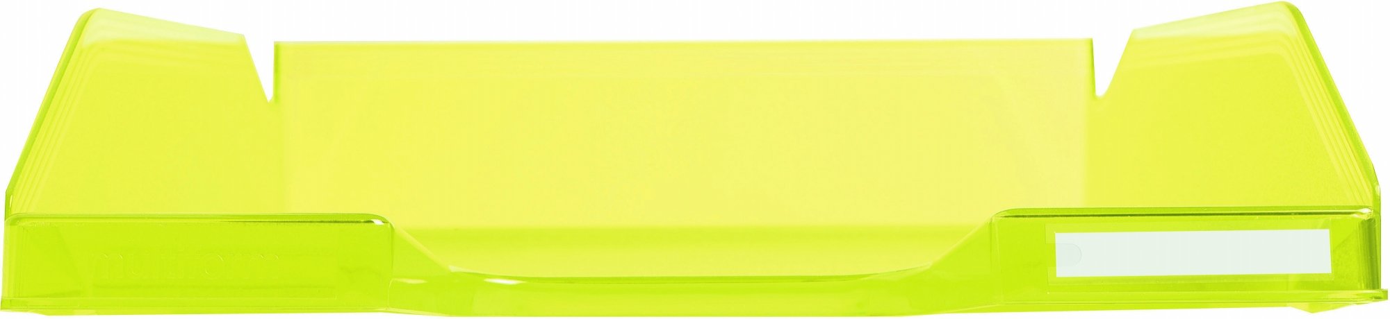 Best Value Exacompta Linicolor Letter Tray Combo Midi - Lime Green Transparent Glossy