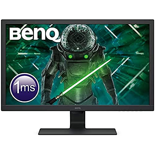 BenQ GL2780 - LED monitor - 27" - 1920 x 1080 Full HD (1080p) @ 75 Hz - TN - 300 cd/m - 1000:1 - 1 ms - HDMI, DVI, DisplayPort, VGA - speakers - black