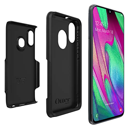 OtterBox Commuter Series - Back cover for mobile phone - polycarbonate - black - for Samsung Galaxy A40