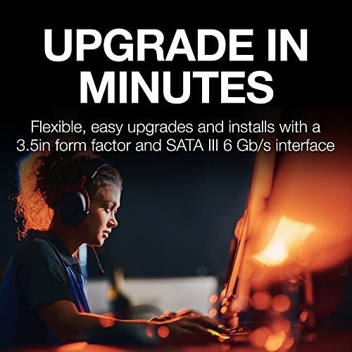 Seagate FireCuda ST8000DXA01 - Hard drive - 8 TB - internal - 3.5" - SATA 6Gb/s - 7200 rpm - buffer: 256 MB - with 3 years Seagate Rescue Data Recovery