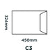 Best Value Blake Purely Everyday C3 450 x 324 mm 115 gsm Pocket Gummed Envelopes (12872) Manilla - Pack of 125