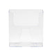 Best Value Deflecto 76401 Single A4 Portrait Flat Back Literature Holder - Clear