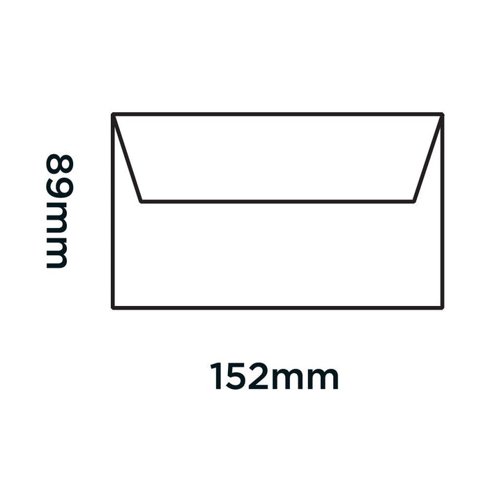 Best Value Blake Purely Everyday 89 x 152 mm 70 gsm Wallet Gummed Envelopes (13770) Manilla - Pack of 1000