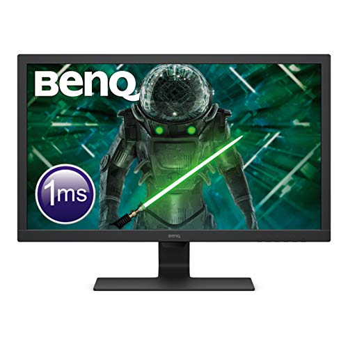 BenQ GL2780 - LED monitor - 27" - 1920 x 1080 Full HD (1080p) @ 75 Hz - TN - 300 cd/m - 1000:1 - 1 ms - HDMI, DVI, DisplayPort, VGA - speakers - black