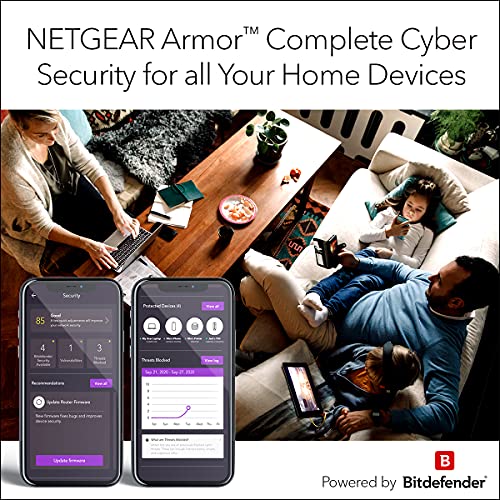 NETGEAR Nighthawk RAX30 - Wireless router - 4-port switch - GigE - 802.11a/b/g/n/ac/ax - Dual Band