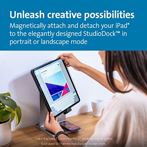 Kensington StudioDock iPad Docking Station for iPad Pro 12.9" - Docking station - USB-C - HDMI - for Apple 12.9-inch iPad Pro (3rd generation, 4th generation)