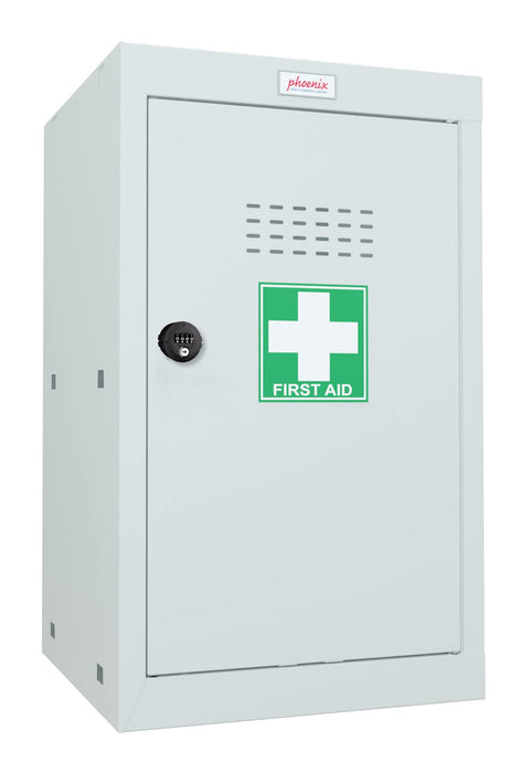 Phoenix MC Series Size 3 Cube Locker in Light Grey with Combination Lock MC0644GGC