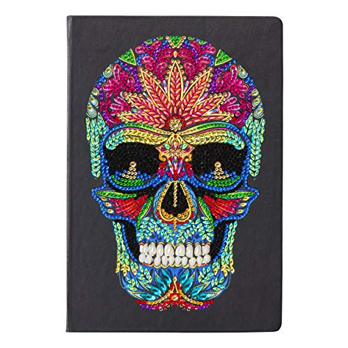 Crystal Art Skull Notebook CANJ-4